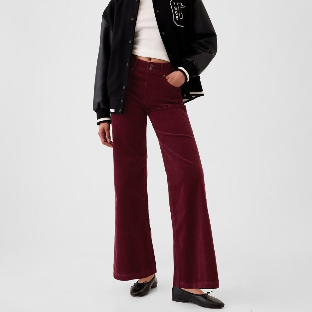 GAP wide-leg cords, SIZE 32